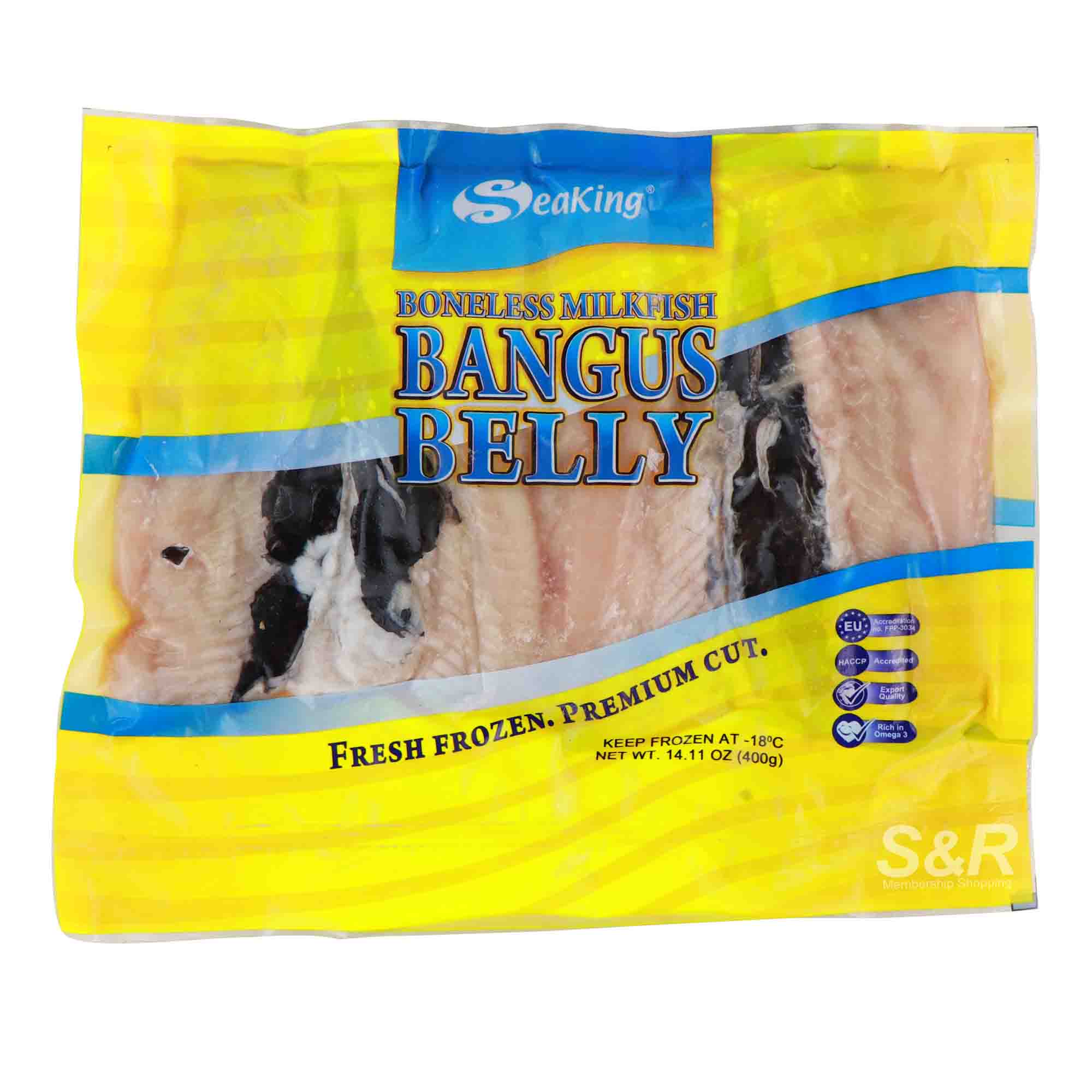 SeaKing Boneless Milkfish Bangus Belly 400g SeaKing Boneless Milkfish Bangus Belly 400g